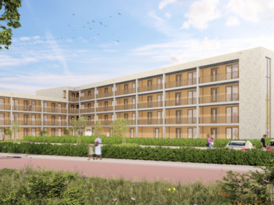 Appartementen aan Hoekliedenstraat in Dronten